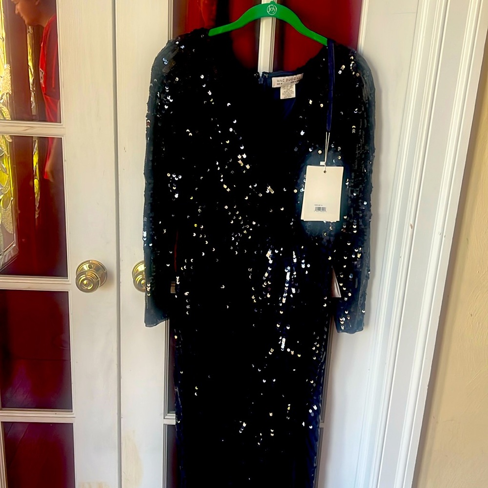 Mac Duggal sequin gown